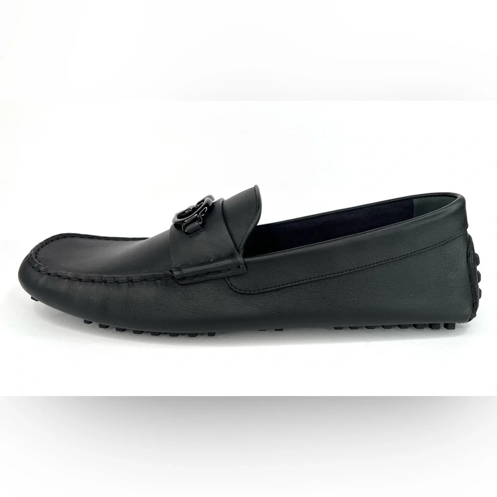 Gucci Love Parade GG Logo Resin Men Driver Loafers UK 13 - US 13.5 - EU 47